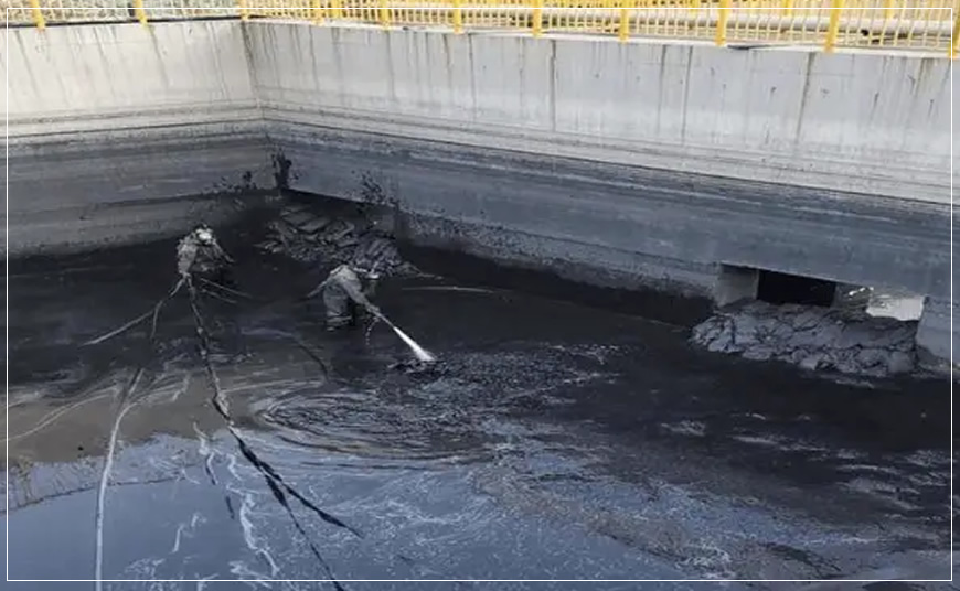 胶州污水池抽污案例